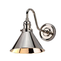 Аплик Provence 1xE27 Polished Nickel Elstead Lighting PV1-PN | Osvetlenieto.bg