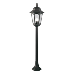 Градински стълб Parish 1xE27 Black Elstead Lighting PR5-BLACK | Osvetlenieto.bg