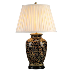 Настолна лампа Morris 1xE27 Large Gold and Black Elstead Lighting MORRIS-TL-LARGE | Osvetlenieto.bg