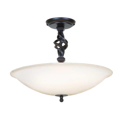 Плафон Pembroke 3xE14 Black Elstead Lighting PB-SF-A-BLACK | Osvetlenieto.bg