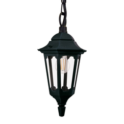 Външна висяща лампа Parish 1xE27 Black Elstead Lighting PR9-BLACK | Osvetlenieto.bg