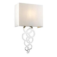Аплик Rosa Medium 1xE27 Polished Chrome Elstead Lighting ROSA-MEDIUM-PC | Osvetlenieto.bg