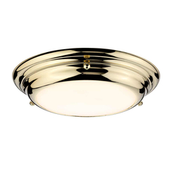 LED Плафон Welland Mini LED Polished Brass Elstead Lighting WELLAND-F-S-PB | Osvetlenieto.bg
