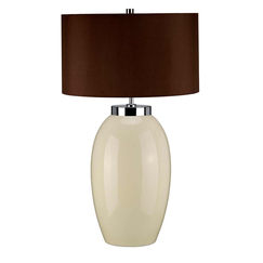 Настолна лампа Victor 1xE27 Large Cream Elstead Lighting VICTOR-LRG-TL-CR | Osvetlenieto.bg