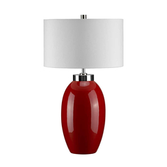 Настолна лампа Victor 1xE27 Small Red Elstead Lighting VICTOR-SM-TL-RD | Osvetlenieto.bg