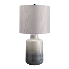 Настолна лампа Bacari 1xE27 Small Blue and Grey Elstead Lighting BACARI-TL-SM | Osvetlenieto.bg