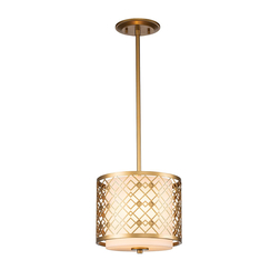 Полилей Ziggy 2xE14 Small Lacquered Gold Elstead Lighting ZIGGY-1P-S-LG | Osvetlenieto.bg