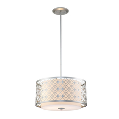 Полилей Ziggy 2xE27 Medium Lacquered Silver Elstead Lighting ZIGGY-2P-M-LS | Osvetlenieto.bg