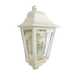 Външен аплик Deco Lane 1xE27 Half Cream Elstead Lighting DECO-LANE7-CREAM | Osvetlenieto.bg