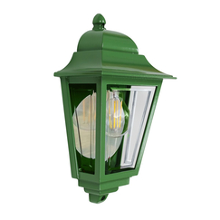 Външен аплик Deco Lane 1xE27 Half Green Elstead Lighting DECO-LANE7-GREEN | Osvetlenieto.bg