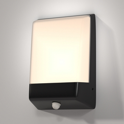 LED Фасаден аплик със сензор Row O448WL-L9GF3KSR Maytoni 9W 3000K IP44 | Osvetlenieto.bg