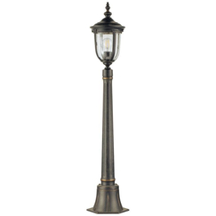Градински стълб Cleveland 1xE27 Small Weathered Bronze Elstead Lighting CL4-S | Osvetlenieto.bg