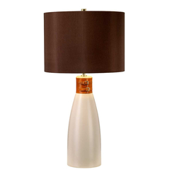 Настолна лампа Hammersmith 1xE27 Taupe Elstead Lighting HAMMERSMITH-TL | Osvetlenieto.bg