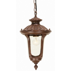 Външна висяща лампа Chicago 1xE27 Small Rusty Bronze Patina Elstead Lighting CC8-S | Osvetlenieto.bg