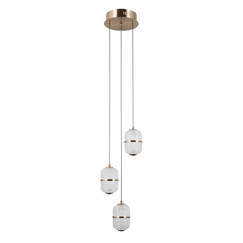 LED Полилей Alani PND-34375-3-HBR Italux 15W 3000K | Osvetlenieto.bg
