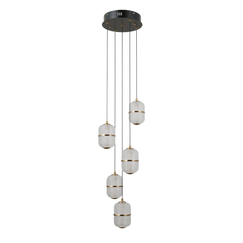 LED Полилей Alani PND-34375-5-BK Italux 28W 3000K | Osvetlenieto.bg