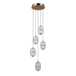 LED Полилей Alani PND-34375-5-HBR Italux 28W 3000K | Osvetlenieto.bg