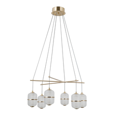 LED Полилей Alani PND-34375-6-HBR Italux 32W 3000K | Osvetlenieto.bg
