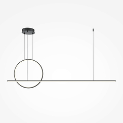 LED Полилей Halo MOD247PL-L49BK Maytoni 40W 3000K-4000K | Osvetlenieto.bg