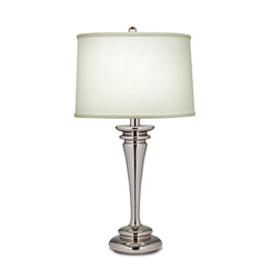 Настолна лампа Brooklyn 1xE27 Stiffel Polished Nickel Stiffel SF-BROOKLYN | Osvetlenieto.bg