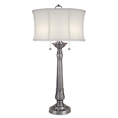 Настолна лампа Presidential 2xE27 Stiffel Pewter Stiffel SF-PRESIDENTIAL | Osvetlenieto.bg