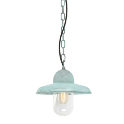 Външна висяща лампа Somerton 1xE27 Verdigris Elstead Lighting SOMERTON-CH-V | Osvetlenieto.bg