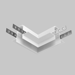 Хоризонтален ъгъл магнитна шина за вграждане бял Exility TRA034CL-42.12W Maytoni | Osvetlenieto.bg