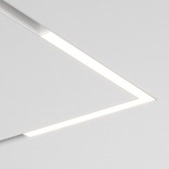 Bluetooth LED Ъглов осветител магнитна шина Exility Basis Angle TR042-4-24W3K-WW-DS-W Maytoni 24W 2700K-6000K | Osvetlenieto.bg