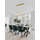 LED Полилей AGOS 9054445 NovaLuce 124W 3000K Triac Dimmable | Osvetlenieto.bg
