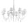 Полилей Blanche Sp8 Bianco 035574 Ideal Lux E14 | Osvetlenieto.bg Полилей Blanche Sp8 Bianco 035574 Ideal Lux E14 | Osvetlenieto.bg