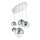 Полилей MAPA FADE SP5 140759 Ideal Lux E27 | Osvetlenieto.bg Полилей MAPA FADE SP5 140759 Ideal Lux E27 | Osvetlenieto.bg