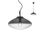 Полилей ABSOLUTE 01-1619 Redo 1X42W E27 D380 SMOKY GREY SHADOW | Osvetlenieto.bg Полилей ABSOLUTE 01-1619 Redo 1X42W E27 D380 SMOKY GREY SHADOW | Osvetlenieto.bg