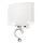 Аплик ENJOY 01-679 WH Redo 1X42W E27 + LED 1X1W 3000K | Osvetlenieto.bg
