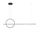 LED Полилей GIOTTO 01-1848 Redo 49W 4000K MBK | Osvetlenieto.bg