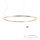 LED Полилей ORBIT 01-1717-TRIAC Redо 84W 3000K D1200 BRASS | Osvetlenieto.bg