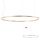 LED Полилей ORBIT 01-1719-TRIAC Redo 105W 3000K D1500 BRASS | Osvetlenieto.bg