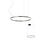 LED Полилей ORBIT 01-1948-TRIAC Redo 42W 3000K D600 SAND BLACK | Osvetlenieto.bg