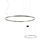 LED Полилей ORBIT 01-1950-TRIAC Redo  66W 3000K D1000 SAND BLACK | Osvetlenieto.bg