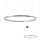 LED Полилей ORBIT 01-1951-TRIAC Redo 84W 3000K D1200 SAND BLACK | Osvetlenieto.bg