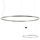 LED Полилей ORBIT 01-1952-TRIAC Redo 105W 3000K D1500 SAND BLACK | Osvetlenieto.bg