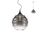 Пендел SLAG 01-1845 Redo 1X42W E27 D400 SMOKY GREY SHADOW | Osvetlenieto.bg