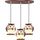 Детски полилей KOKKA ZN160203PBR Aca Lighting 3xE14 | Osvetlenieto.bg Детски полилей KOKKA ZN160203PBR Aca Lighting 3xE14 | Osvetlenieto.bg