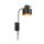 Аплик ZAMBELIS 18135 SCONCE BLACK- COOPER 1L 1xE14 | Osvetlenieto.bg