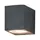 Фасаден аплик ZAMBELIS E123 OUTDOOR SCONCE ALUMINIUM GLASS DIFFUSER GRAPHITE 1xGU10 | Osvetlenieto.bg