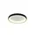 LED Плафон ZAMBELIS 2040 CEILING LIGHT ALUMINIUM & ACRYLIC  SANDY BLACK 30W 3000K | Osvetlenieto.bg