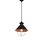 Пендел ZAMBELIS 180100 PENDANT LIGHT BLACK COPPER 1xE27 | Osvetlenieto.bg