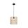 Пендел ZAMBELIS 20234 PENDANT LAMP RATTAN  NATRUAL 1xE27 | Osvetlenieto.bg