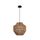 Пендел ZAMBELIS 20236 PENDENT LAMP PAPER ROPE BROWN 1xE27 | Osvetlenieto.bg Пендел ZAMBELIS 20236 PENDENT LAMP PAPER ROPE BROWN 1xE27 | Osvetlenieto.bg