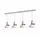 Полилей ZAMBELIS 1993-W PENDANT LIGHT WHITE 4xE27 | Osvetlenieto.bg
