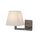 Аплик ZAMBELIS H08-WH WALL LIGHT CHROME MATT-WHITE SHADE 1xE27 | Osvetlenieto.bg Аплик ZAMBELIS H08-WH WALL LIGHT CHROME MATT-WHITE SHADE 1xE27 | Osvetlenieto.bg